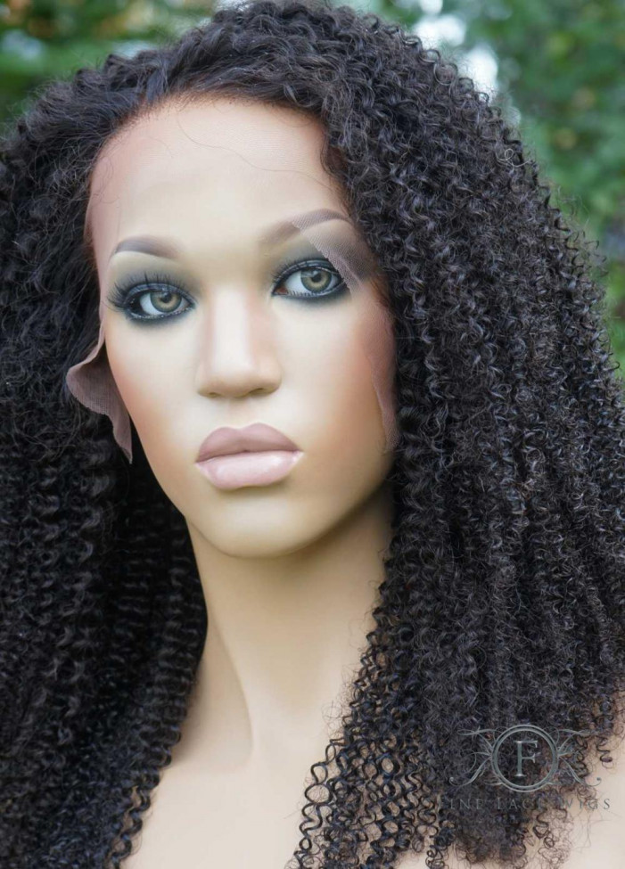 Coily African American Wigs for Cancer Patients
