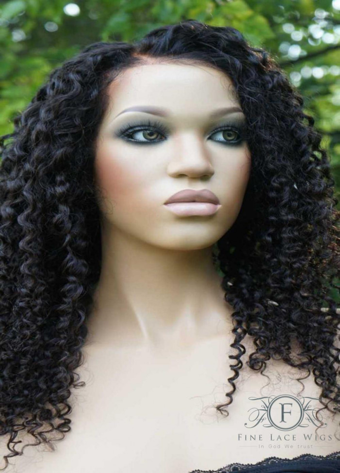 Curly African American Wig for Cancer Patients |